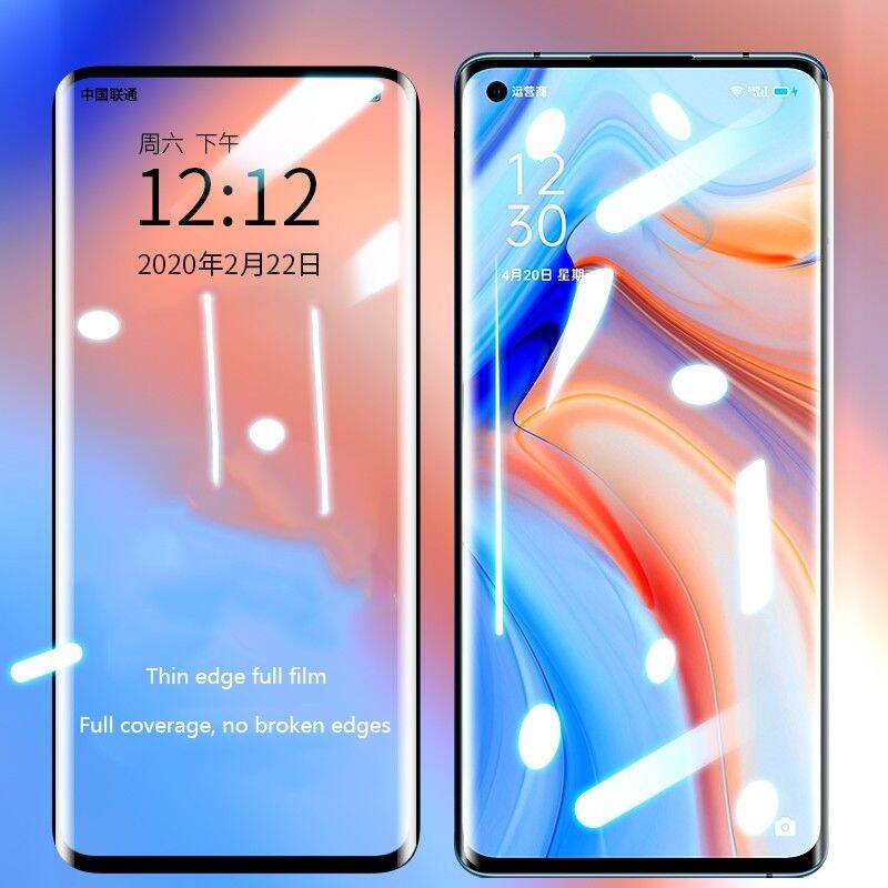 OPPO RENO PRO TEMPERED GLASS FULL COVER PLUS KAMERA LENS ANTI