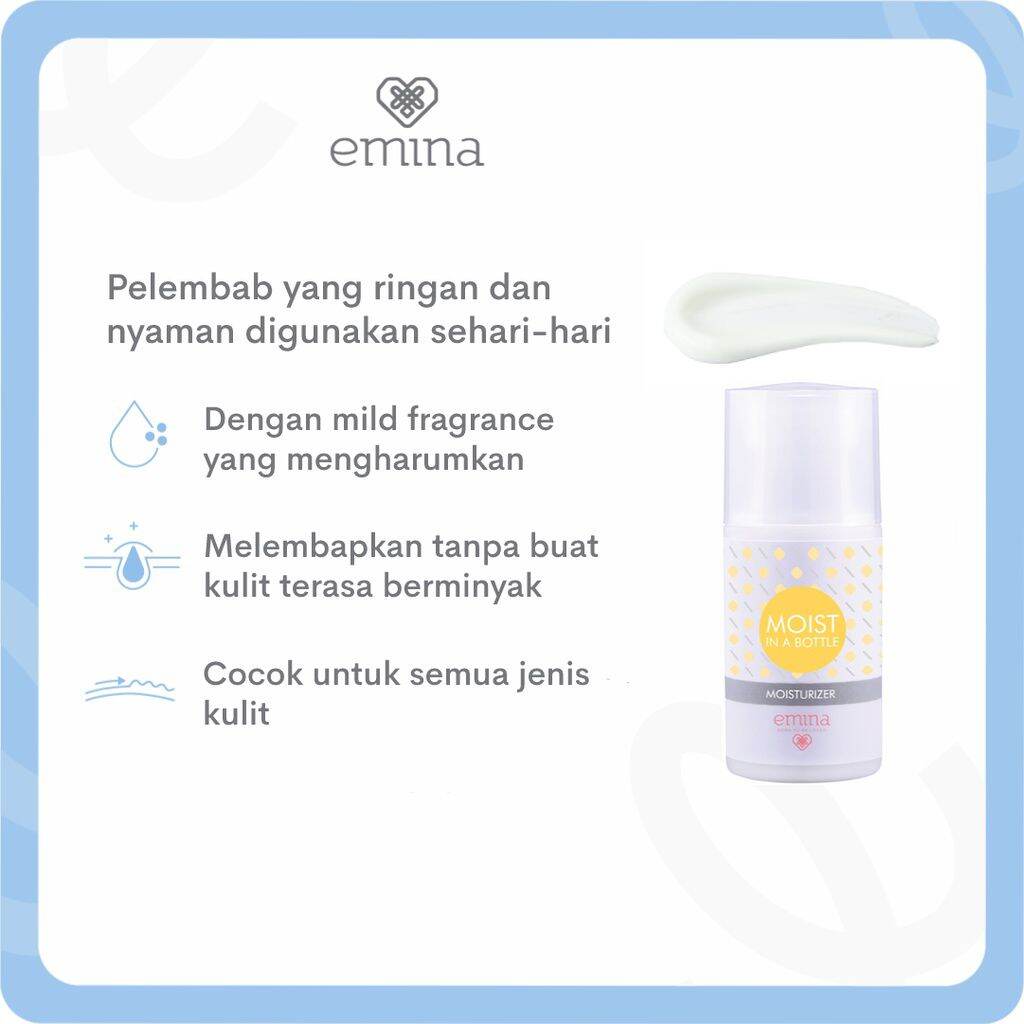 Emina Moist In a Bottle 50 ml Lazada Indonesia
