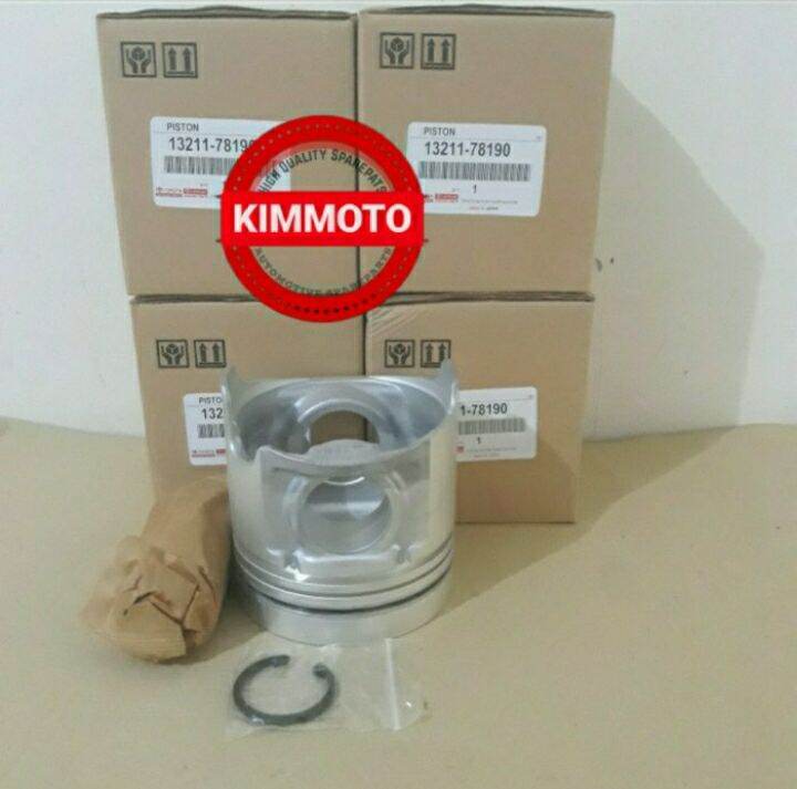 PISTON ASSY STANDART BAJA HT130 Harga 1,300,000 rupiah*Gratis Ongkir