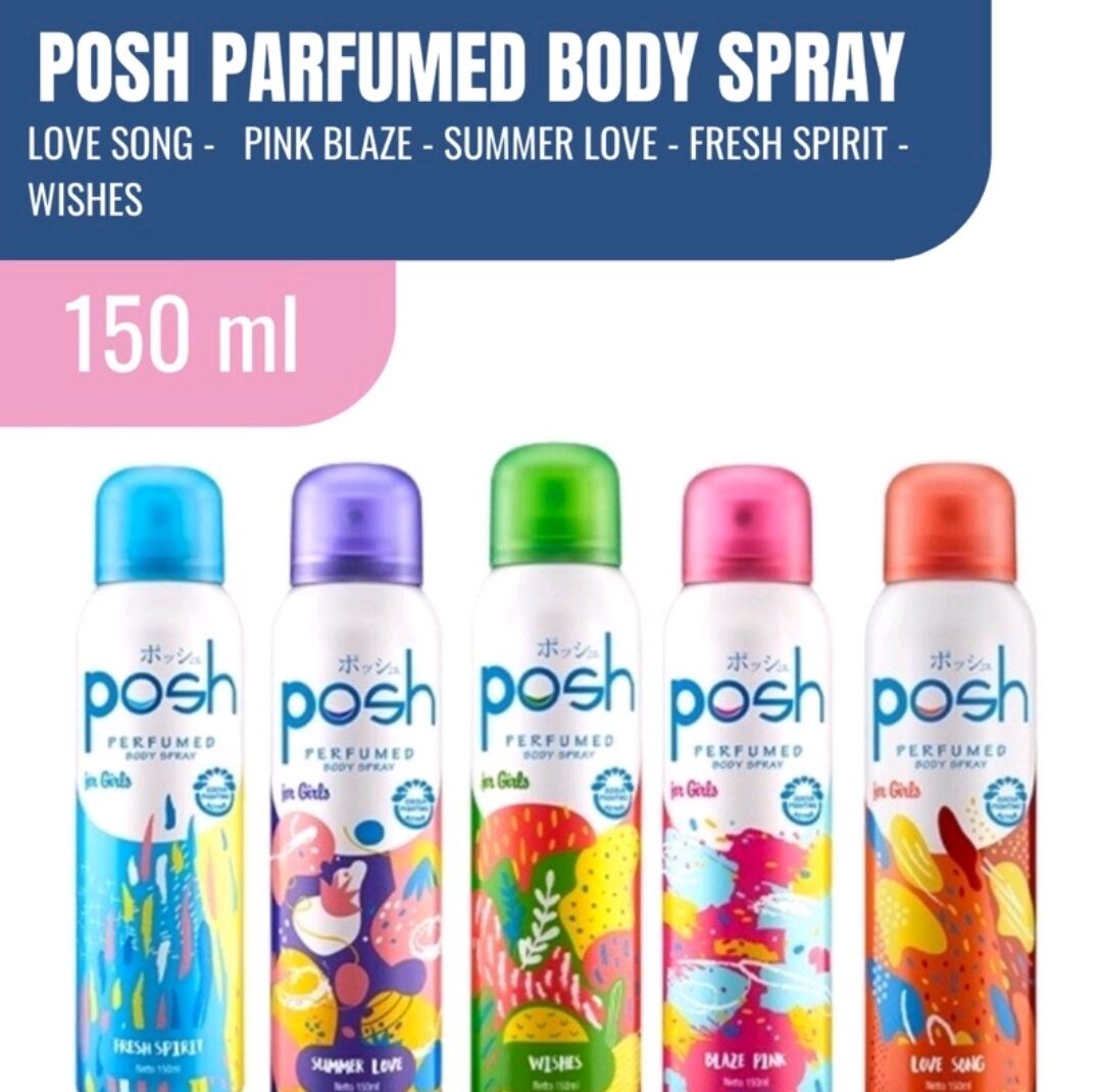 POSH BODY SPRAY COLOGNE 150ML MARINA BODY SPRAY 150ML PARFUM POSH