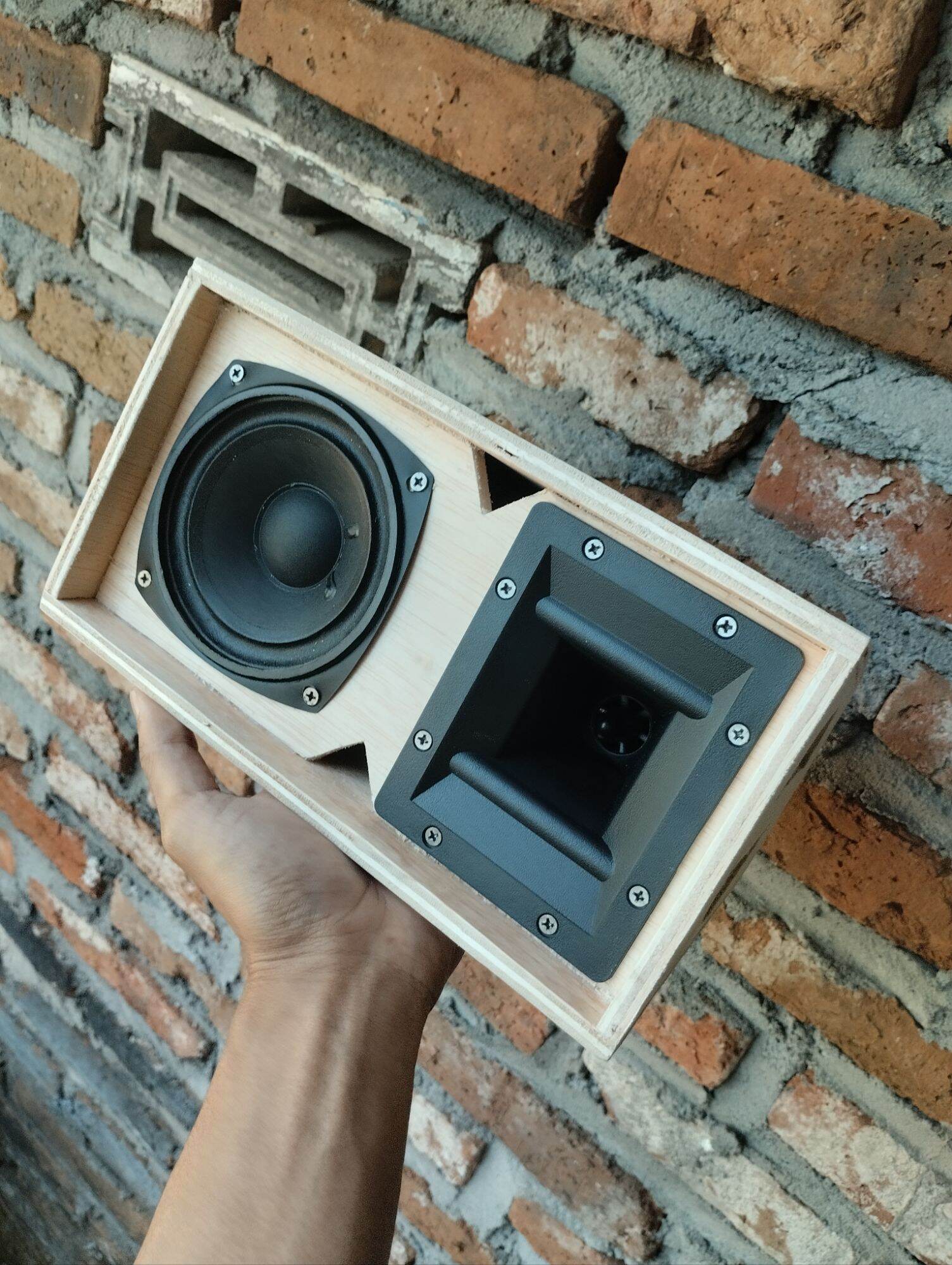 Speaker Line Array 4 Inch Audax Full Range Dan Tweeter AX 65 Original ...