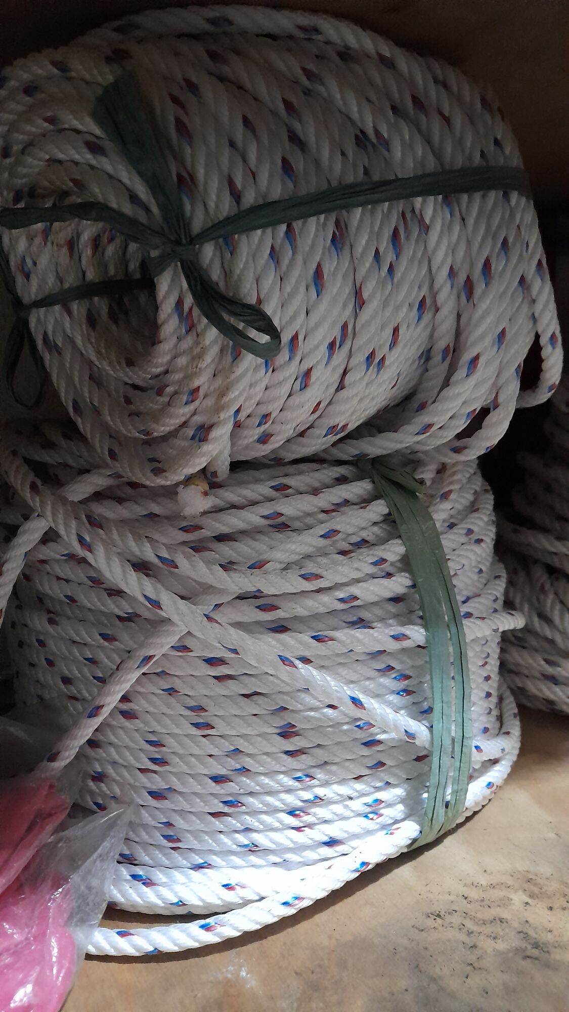 Tali Tambang PP Rope Polypropylene Nylon Putih 6mm x 1mtr