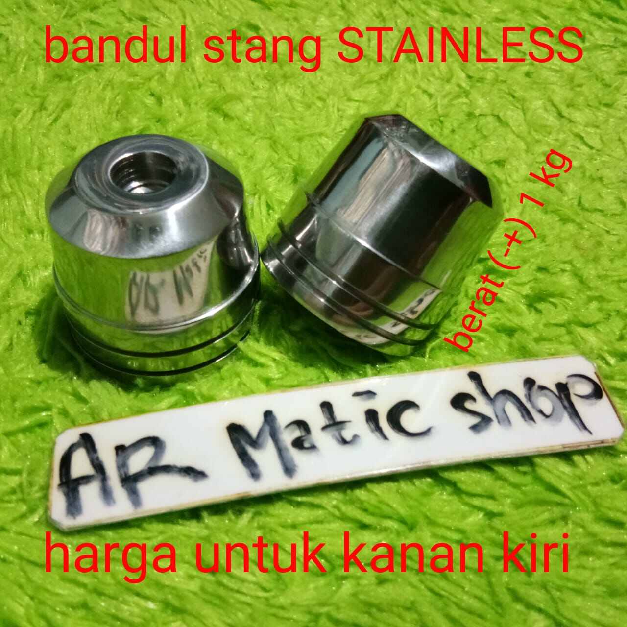 bandul stang STAINLESS original berat 1 kg balancer JALU stang ukuran BIG Lazada Indonesia