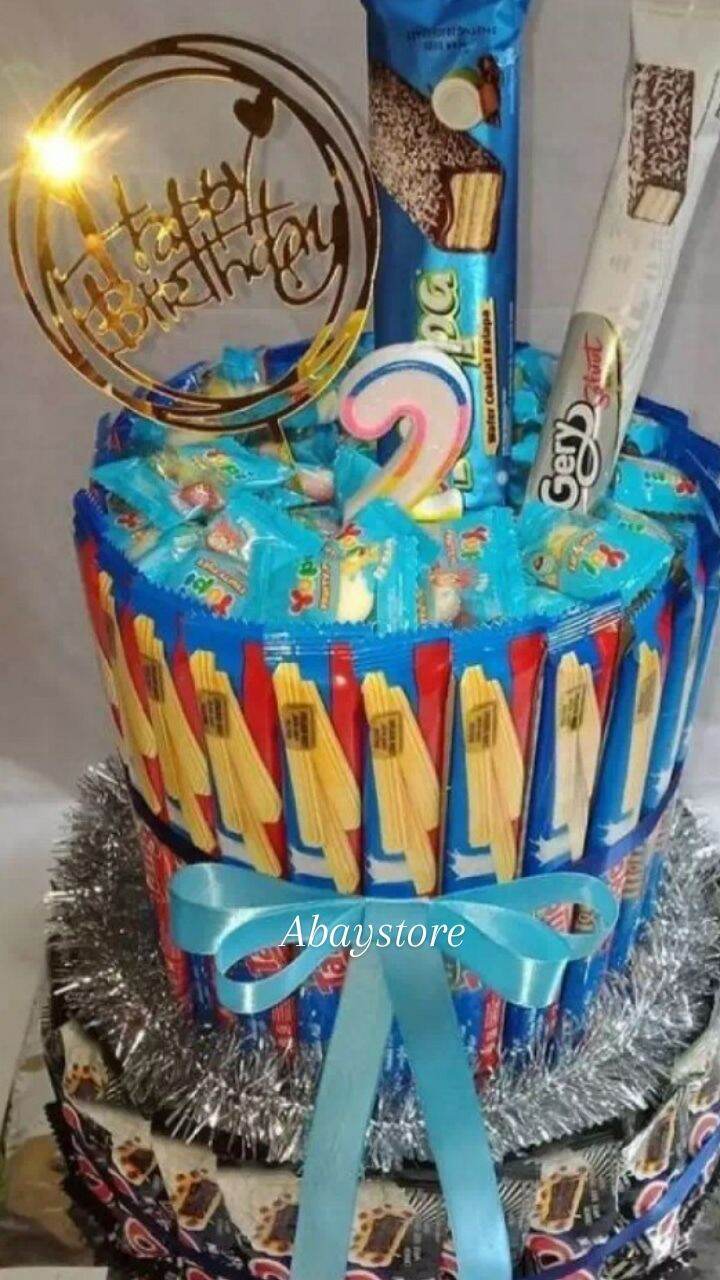 Kue ulang tahun boba