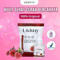 UKHTIY - Serum Wajah Bantu Melembabkan Mencerahkan dan Meratakan Warna Kulit Wajah