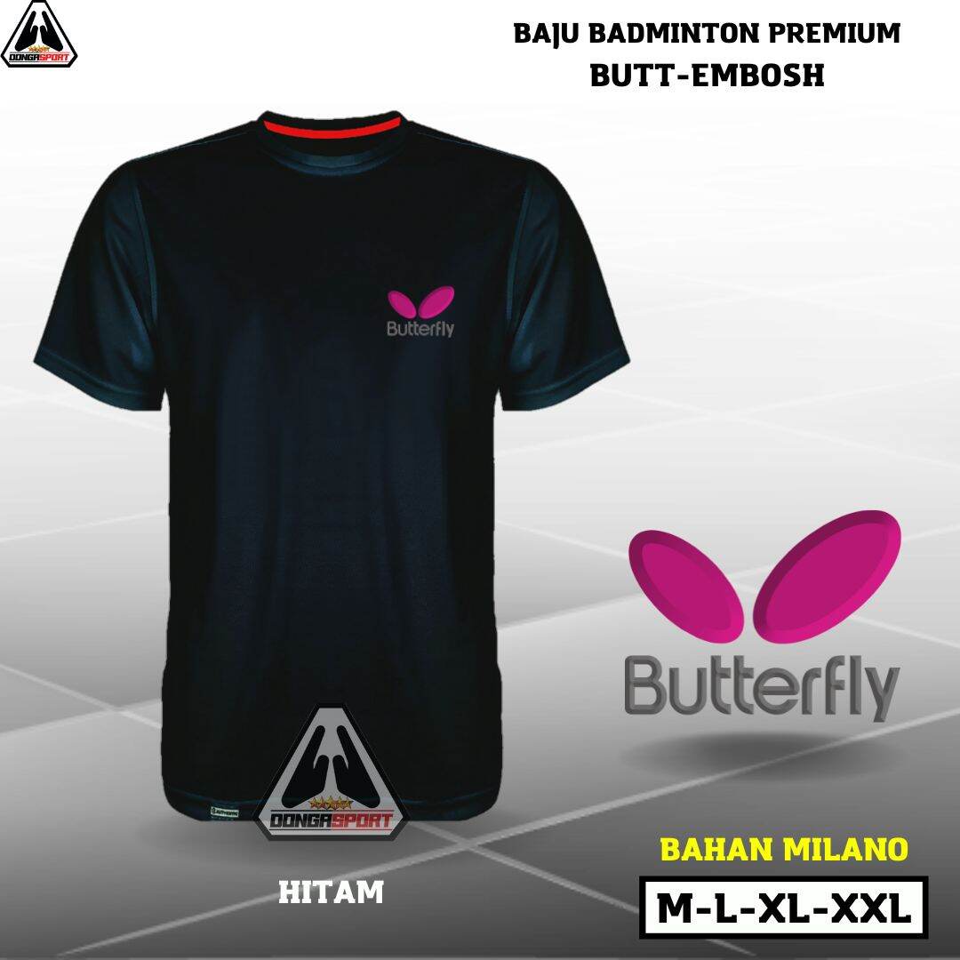 Bpp Butterfly Baju Tenis Meja Premium Kaos Ping Pong Premium Sablon Dtf Lazada Indonesia