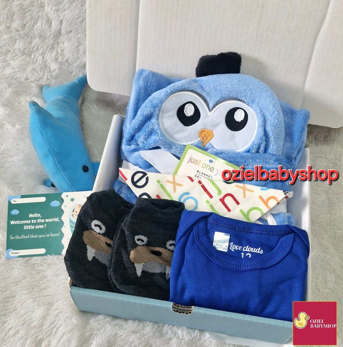 HAMPERS SELIMUT HOODIE SET / HAMPERS SELIMUT HOODIE KARAKTER BONEKA / HAMPER SELIMUT BAYI / KADO BAYI…