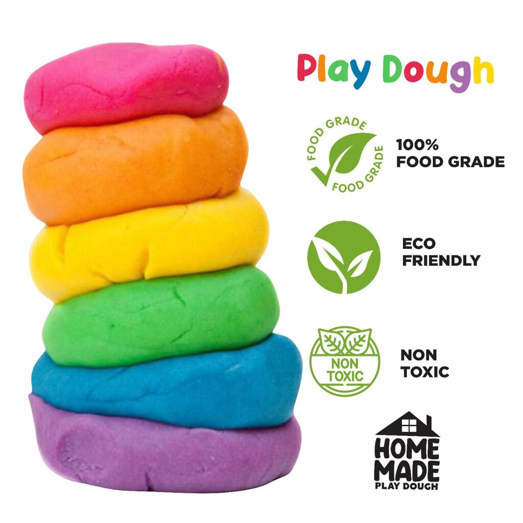 mainan playdoh play dough plastisin clay isi 50 gram per pcs