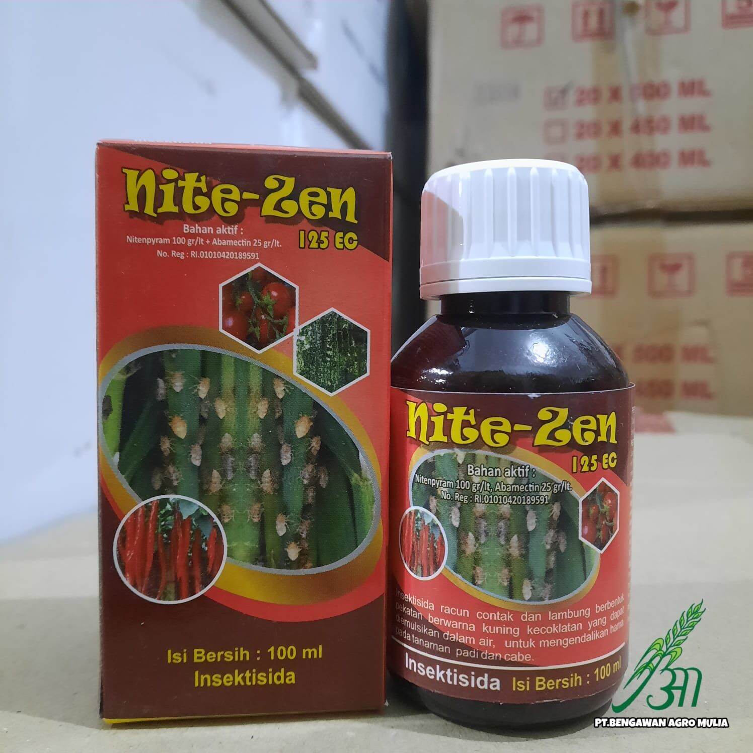 NiteZen 125 EC Nitenpyram 100 g/l Abamectin 25 g/l untuk
