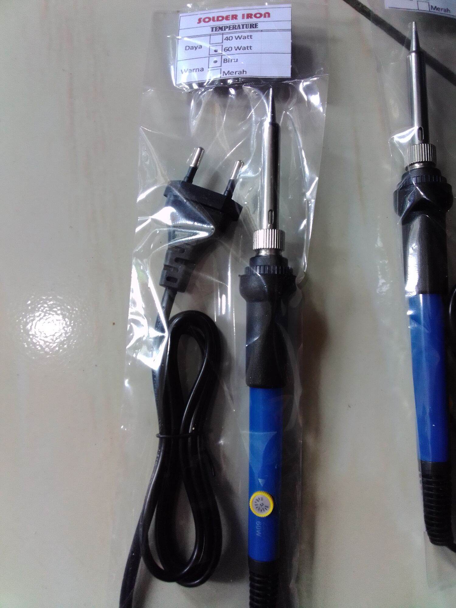 solder iron temperature 60watt Lazada Indonesia