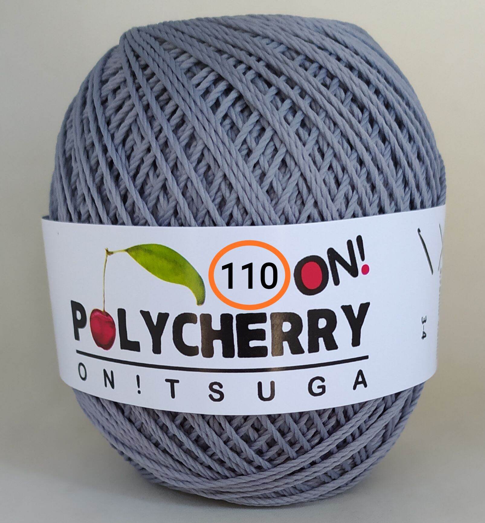 Benang Rajut PolyCherry Onitsuga D18 100gr 255m -Keset Tidak Licin Kuat untuk Tas & Amigurumi