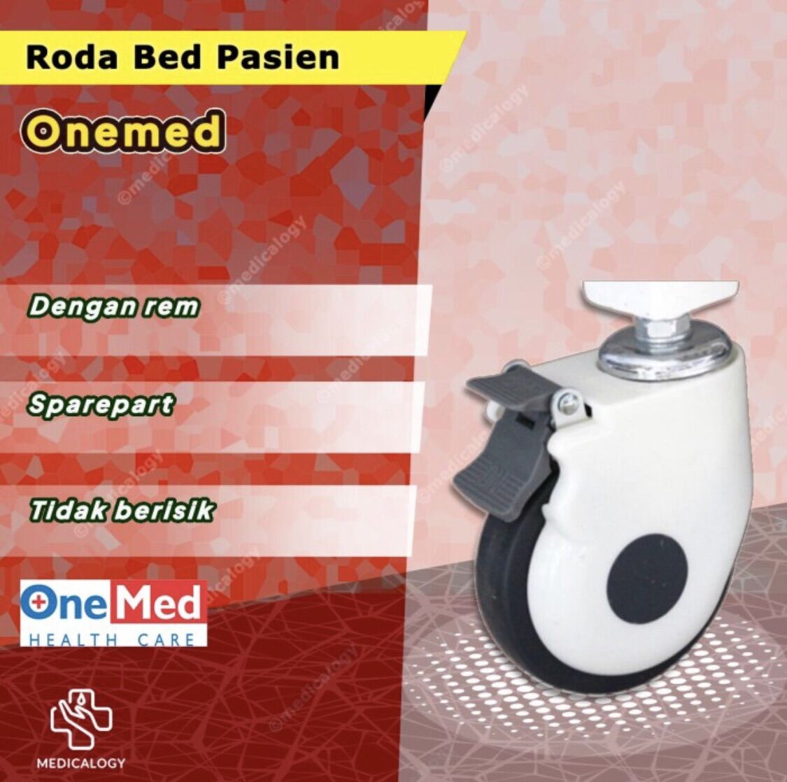 Roda Bed Pasien Dengan Rem Onemed Lazada Indonesia   S3d4d30f60c9741009145902488ada03eD 