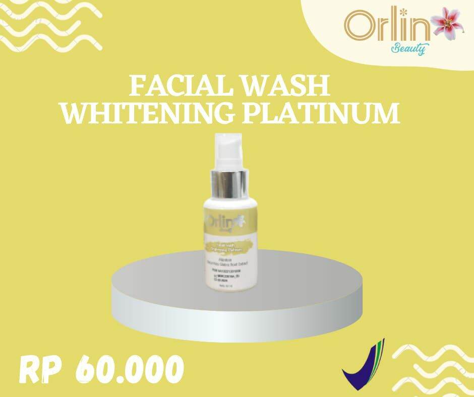 PAKET WHITENING PLATINUM ORLIN BEAUTY SKINCARE BPOM - KRIM GLOWING AMAN ...