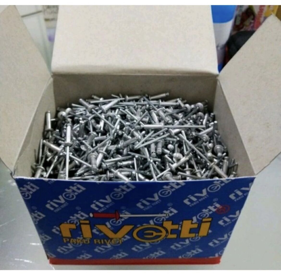 Paku Rivet Rivetti 440 (3,2mm x 11mm) 1 Dus 1000 pcs Paku Keling ...