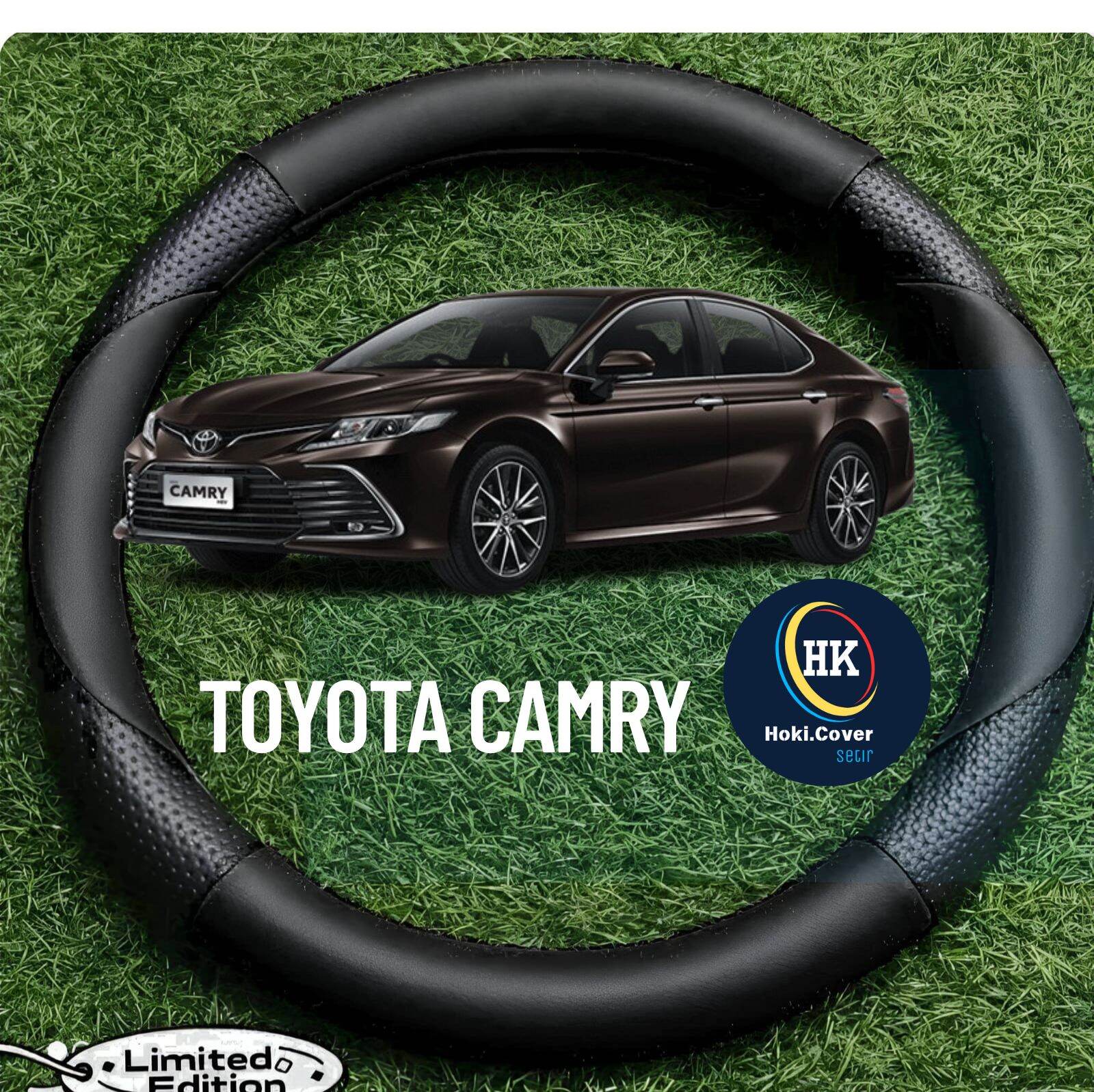 Sarung Stir Mobil Toyota Camry Pelindung Setir Accesories Steering Mobil Minibus Harga 13,000 rupiah*Gratis Ongkir