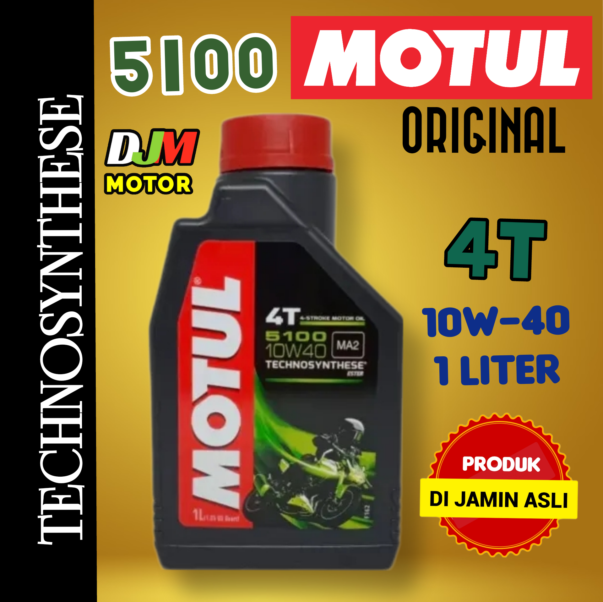 Jual Oli Motul 5100 10w40 Original Terbaru - Feb 2024