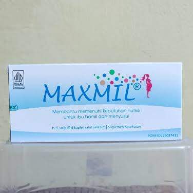 MAXMIL vitamin ibu hamil box isi 30 kapsul