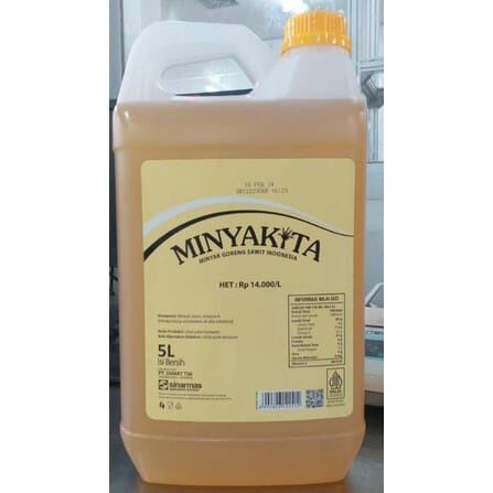 MINYAKITA MINYAK GORENG 5 LITER | Lazada Indonesia