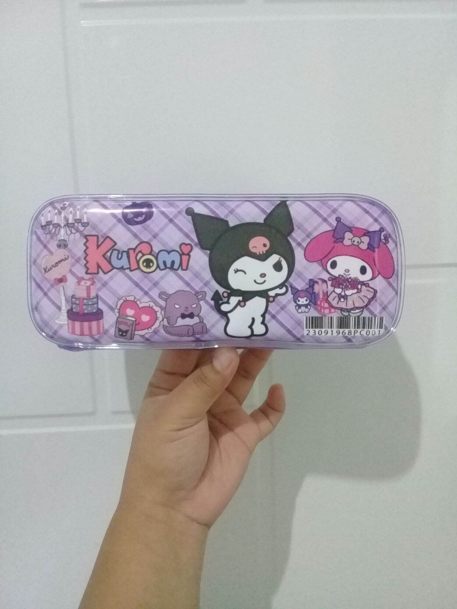 KOTAK PENSIL ANAK MOTIF KUROMI