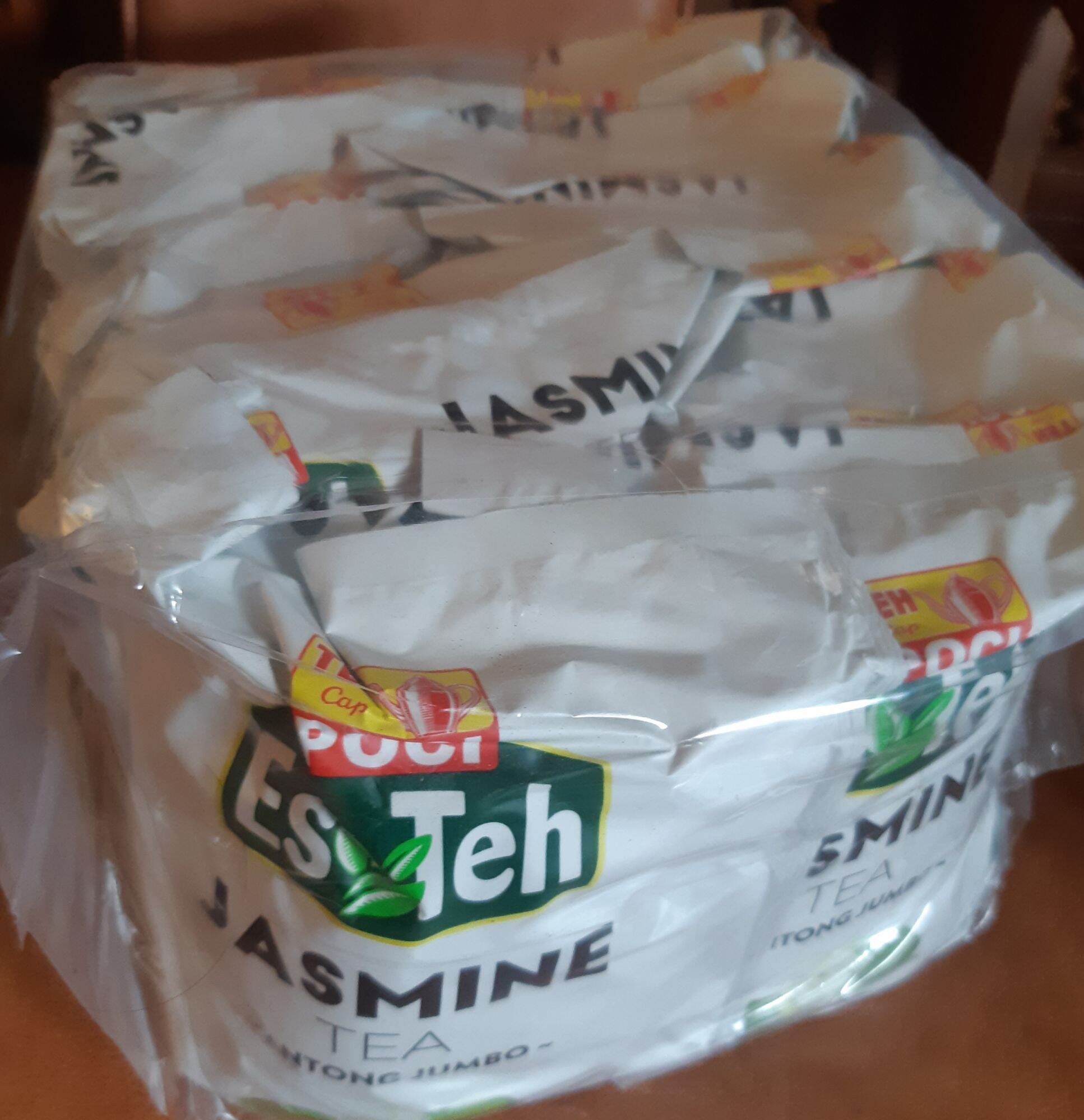 Teapot Jasmine teabag jumbo 1 boss contains 10 packs (1 pack of 4 teabag) Harga 81,499 rupiah*Gratis Ongkir