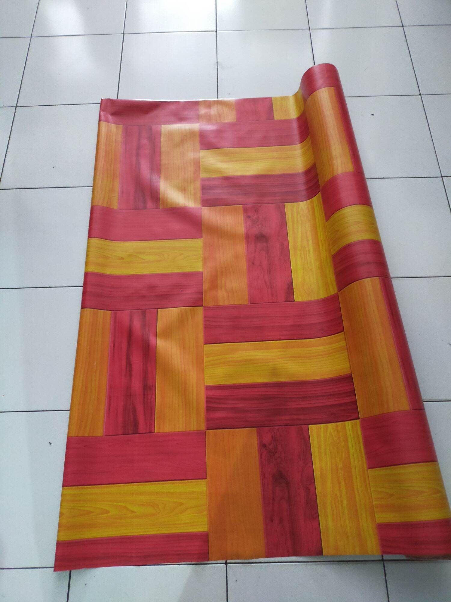 karpet plastik Vinyl lebar 120cm harga per 50 cm...