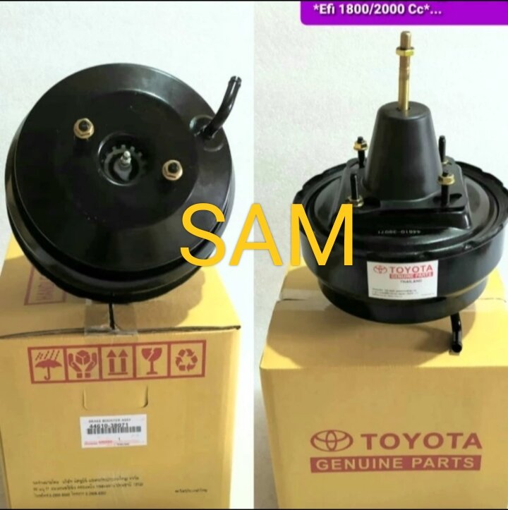 BOOSTER ASSY BOSTER VACUM REM MOBIL KIJANG EFI 1800CC EFI 2000CC BENSIN 44610-38071 Harga 680,000 rupiah*Gratis Ongkir