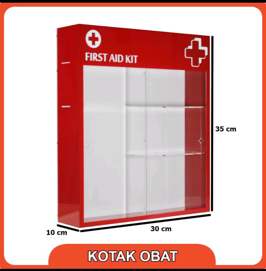 Kotak Obat P3K Akrilik Acrylic Small Size Lazada Indonesia