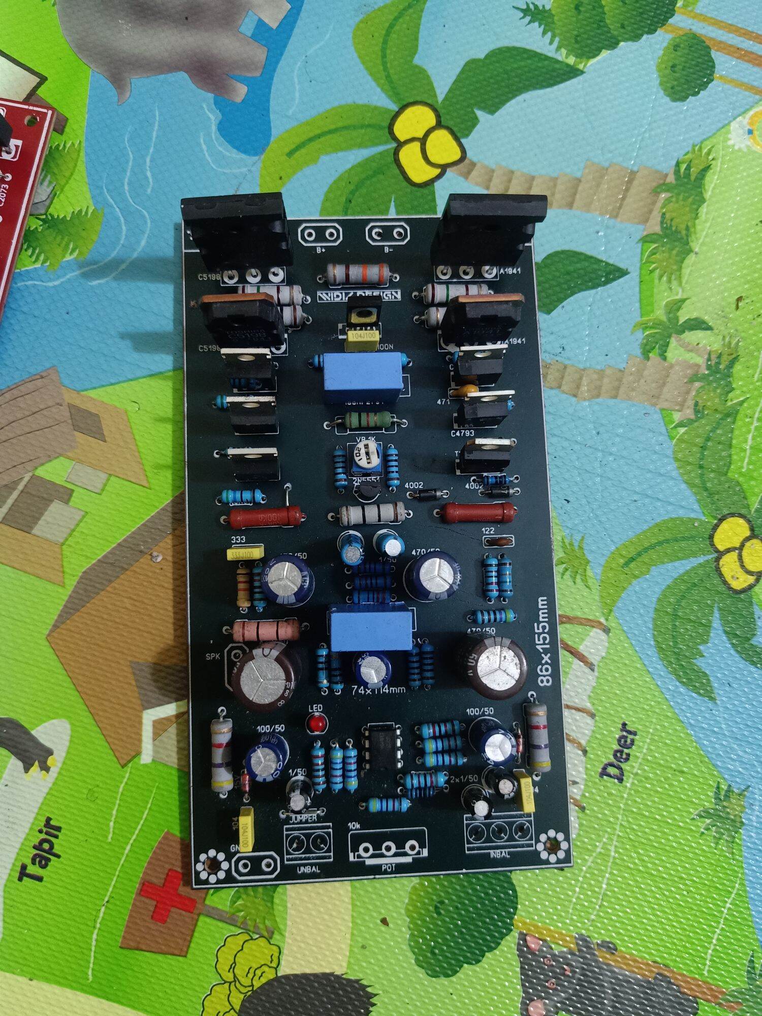 kit driver power MCRD V5 tekno amplifier ampli rakitan power ampli ...