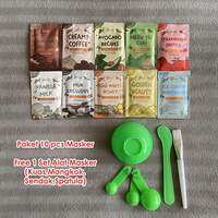 { free 1 set alat masker } paket 10 pics masker bubuk by Lea Gloria 10 gr Original BPOM