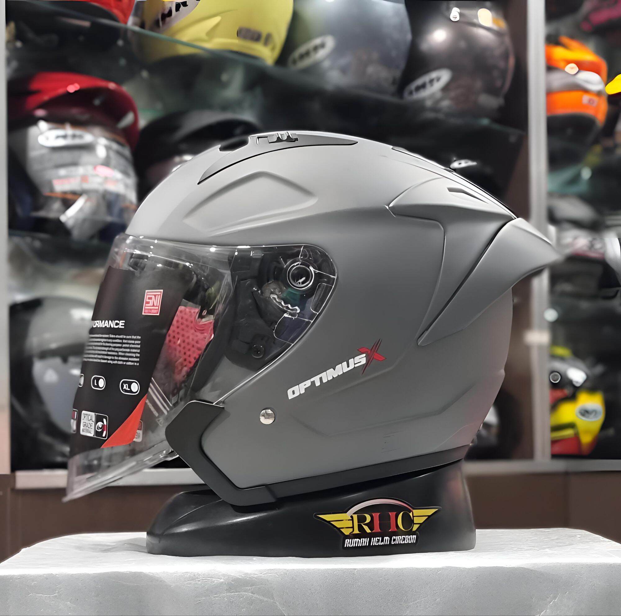 Helm R Six helm viral kekinian R-six optimus | Lazada Indonesia