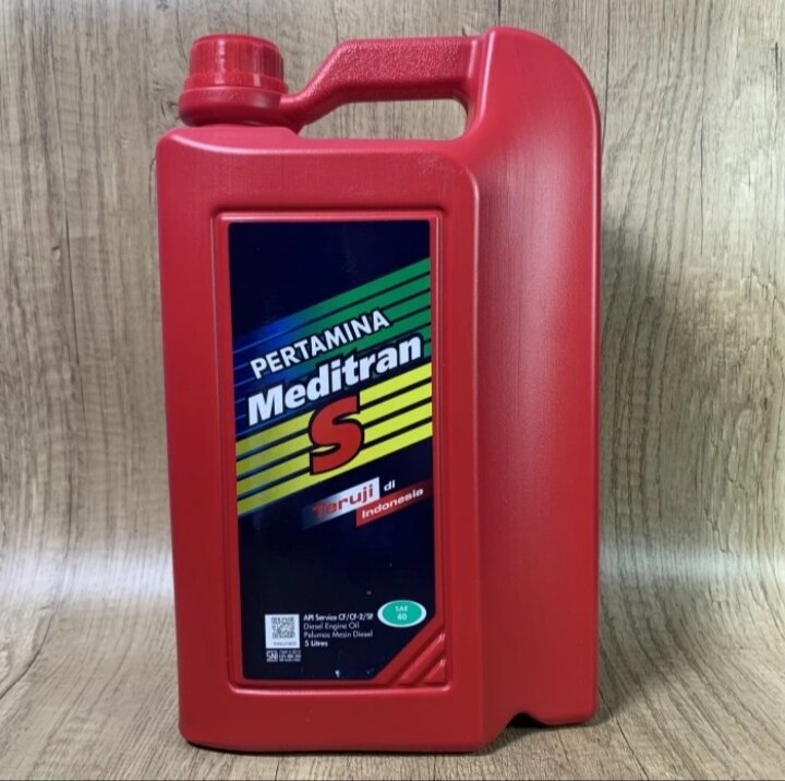 OLI PERTAMINA MEDITRAN S40 DIESEL ( DISEL /GENSET ) ,5 LITER ORIGINAL ...