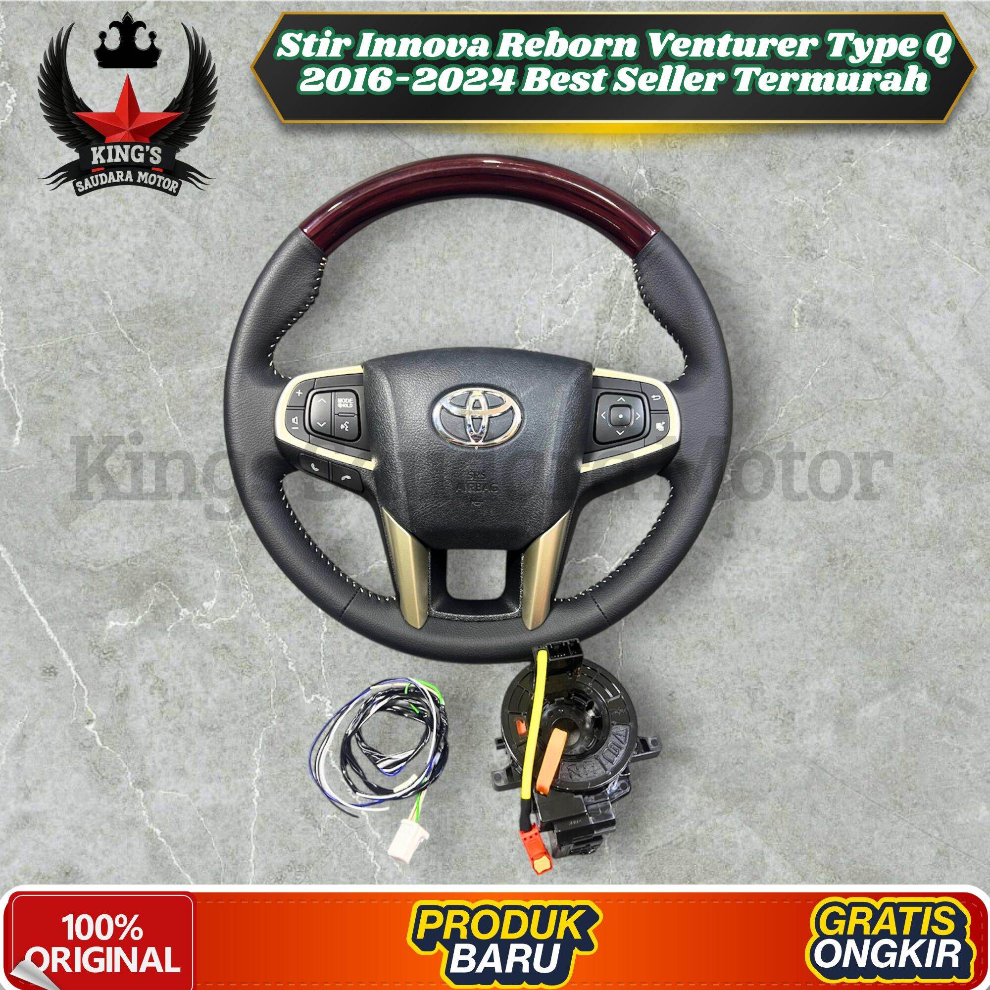 Stir Innova Reborn Type Q 2016-2021 Tombol 2 Best Seller Termurah Harga 3,200,000 rupiah*Gratis Ongkir