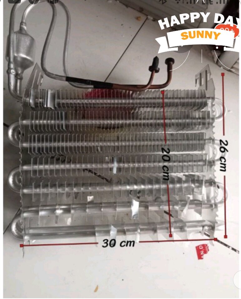 Evaporator Evap Kulkas LG 2 pintu 30 x 21 x 6 CM ORIGINAL Lazada Indonesia
