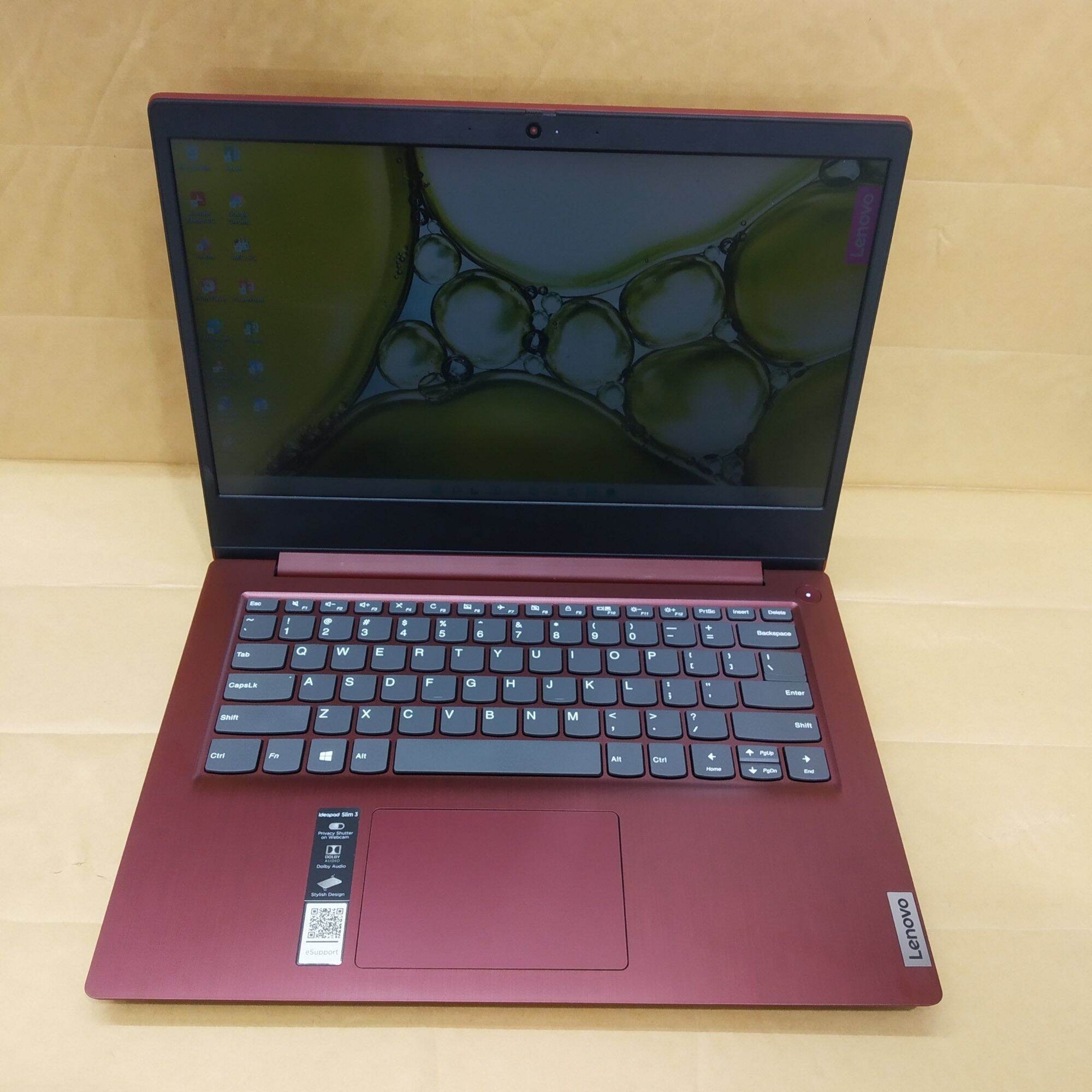 Laptop Bekas Lenovo Ideapad Slim AMD 3020e 4GB/SSD256GB Slim