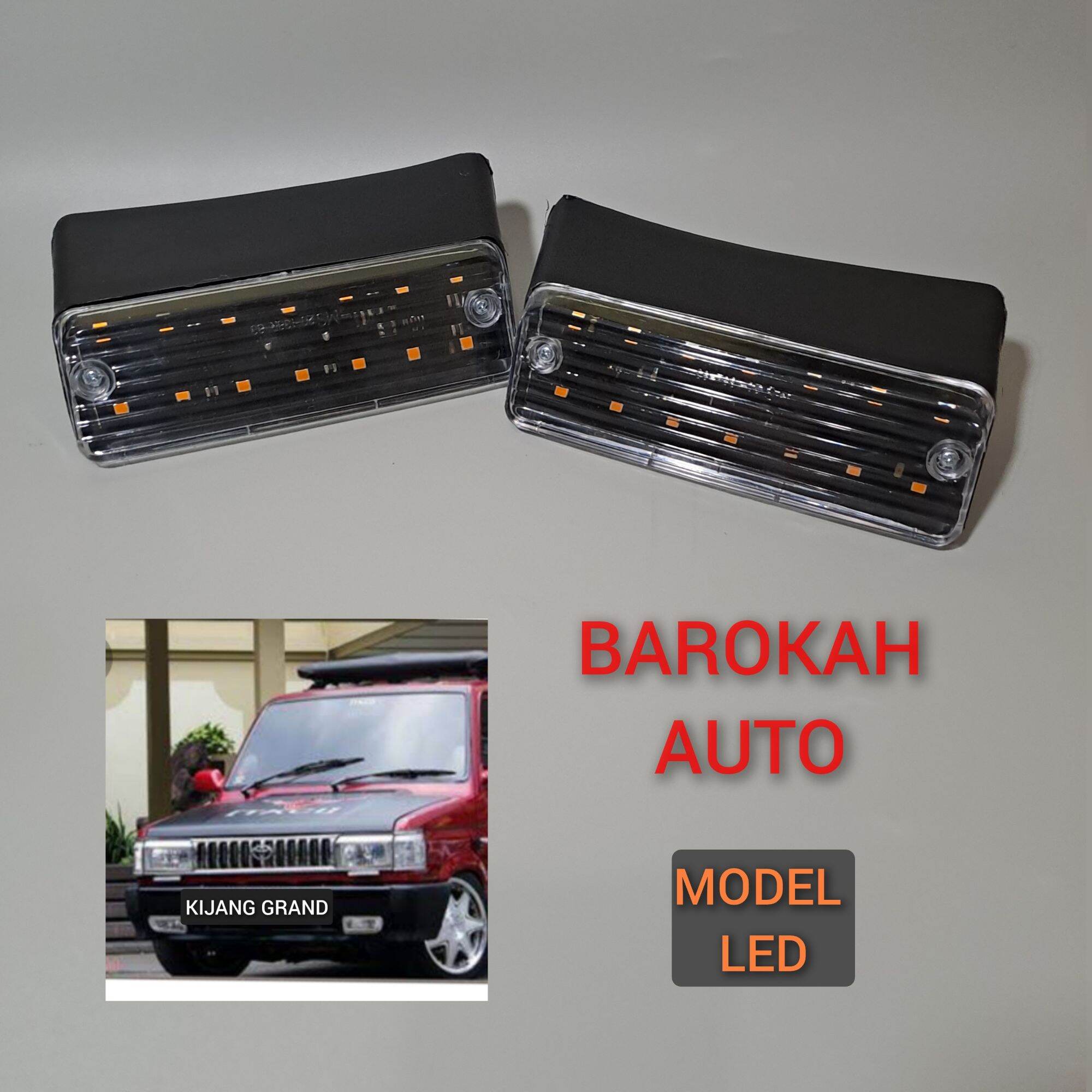 Lampu Sen Bemper Mobil Kijang Grand Kijang Super Model Led Lazada