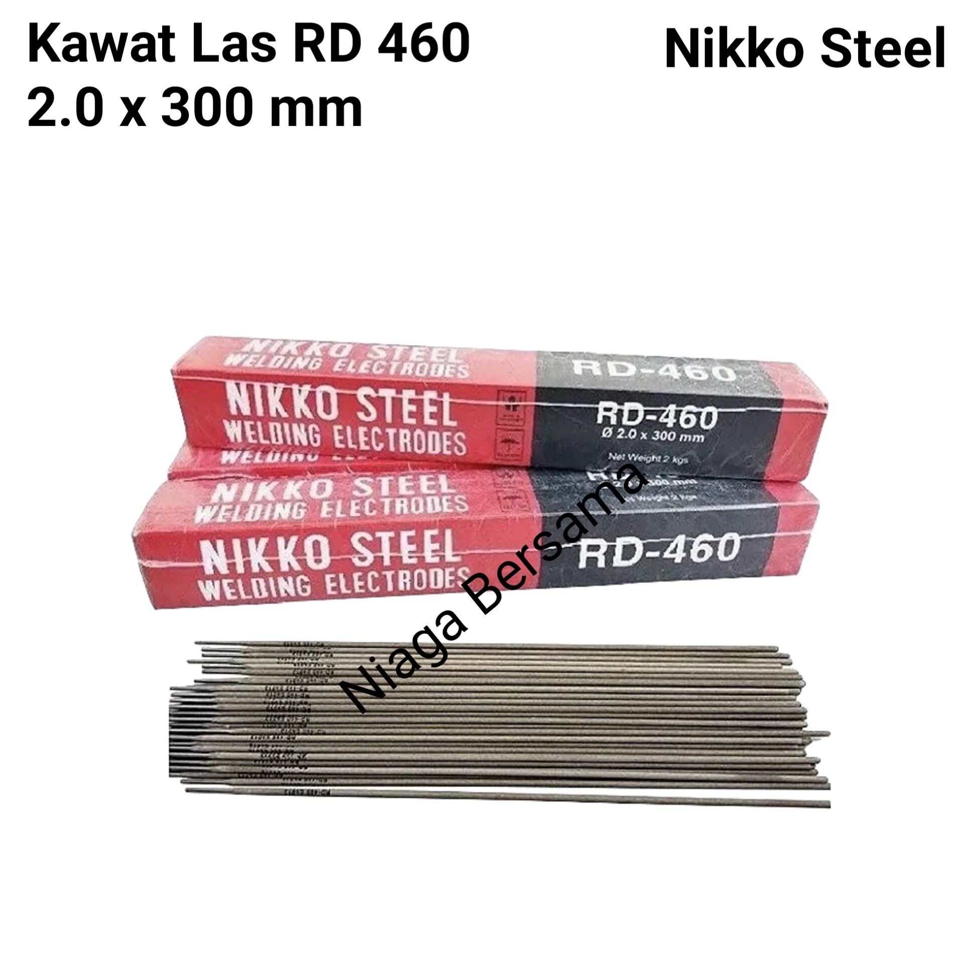 Kawat Las Rd Nikko Steel X Mm Lazada Indonesia