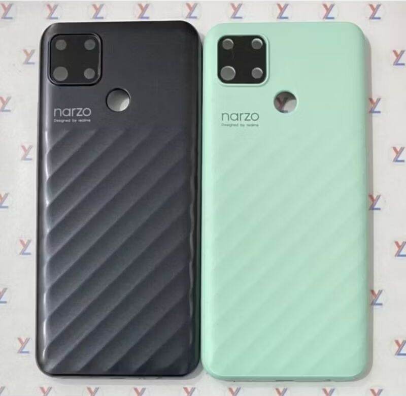 REALME NARZO 30A BackDoor Back Cover Casing Tutup Belakang Kesing HP Real  Me Narzo 30A RMX3171 ORIGINAL Tombol