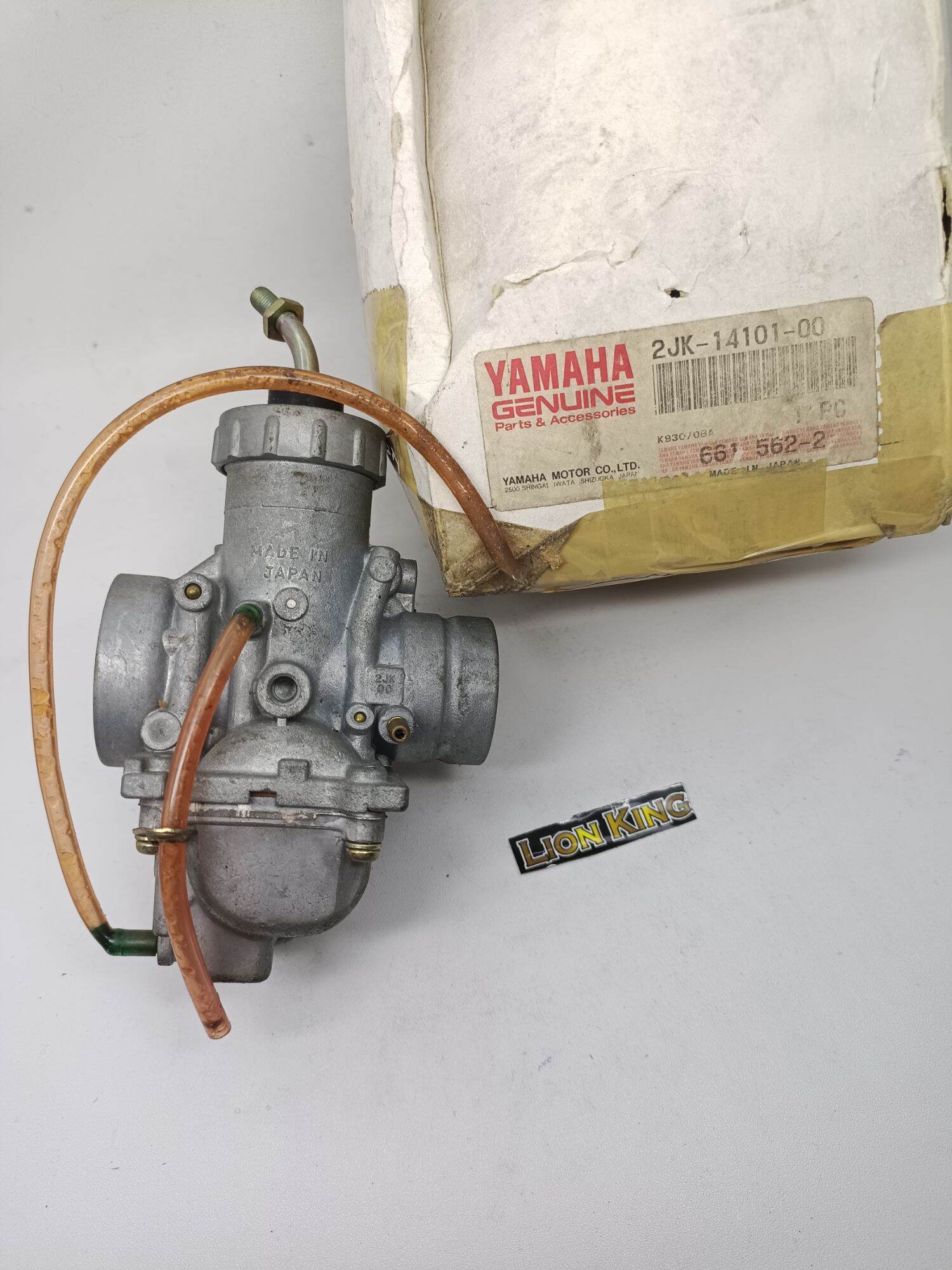 KARBURATOR CARBURATOR KARBU CARBU KABULATOR 2JK RXZ RZR ORIGINAL YAMAHA JAPAN NOS Harga 5,742,467 rupiah*Gratis Ongkir