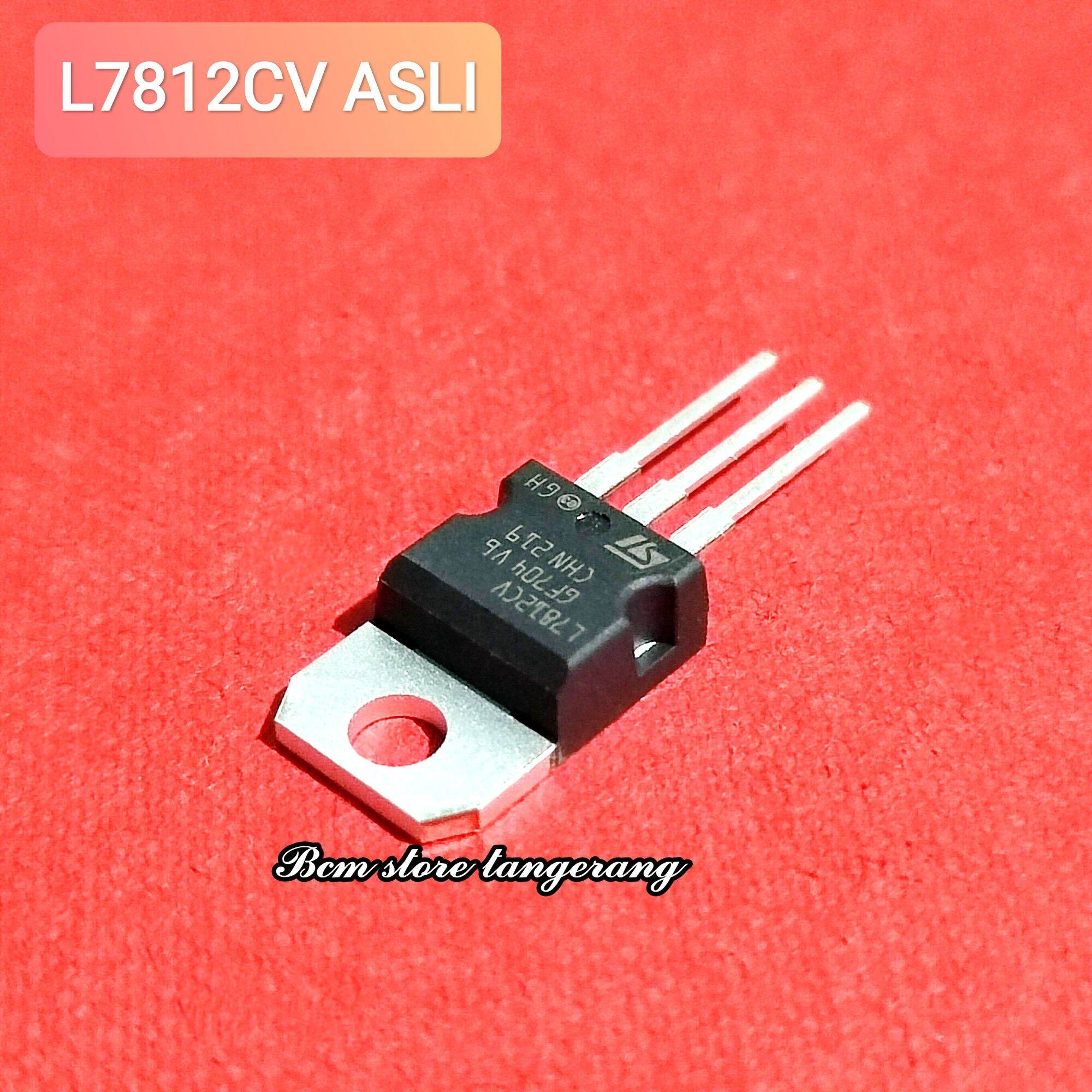 TRANSISTOR LM7812CV L7812CV L7812 CV ST ASLI | Lazada Indonesia