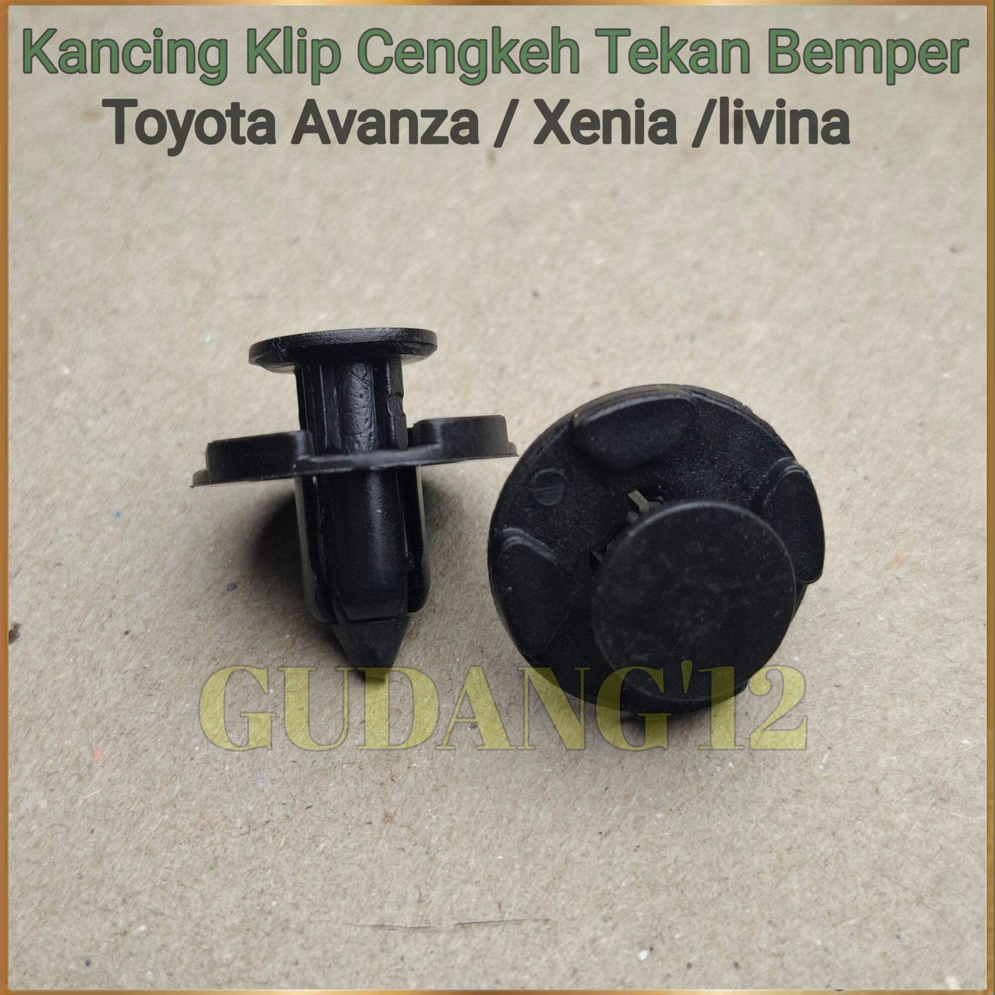 Toyota Avanza / Xenia / Livina Bumper Press Clove Clip Button Harga  1,000 Ringgit*Penghantaran Percuma