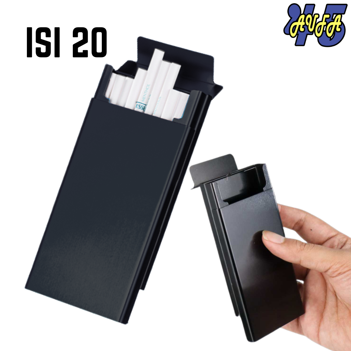 Kotak Rokok Keren Model Slide - Tempat Rokok Aluminium Unik dan Murah