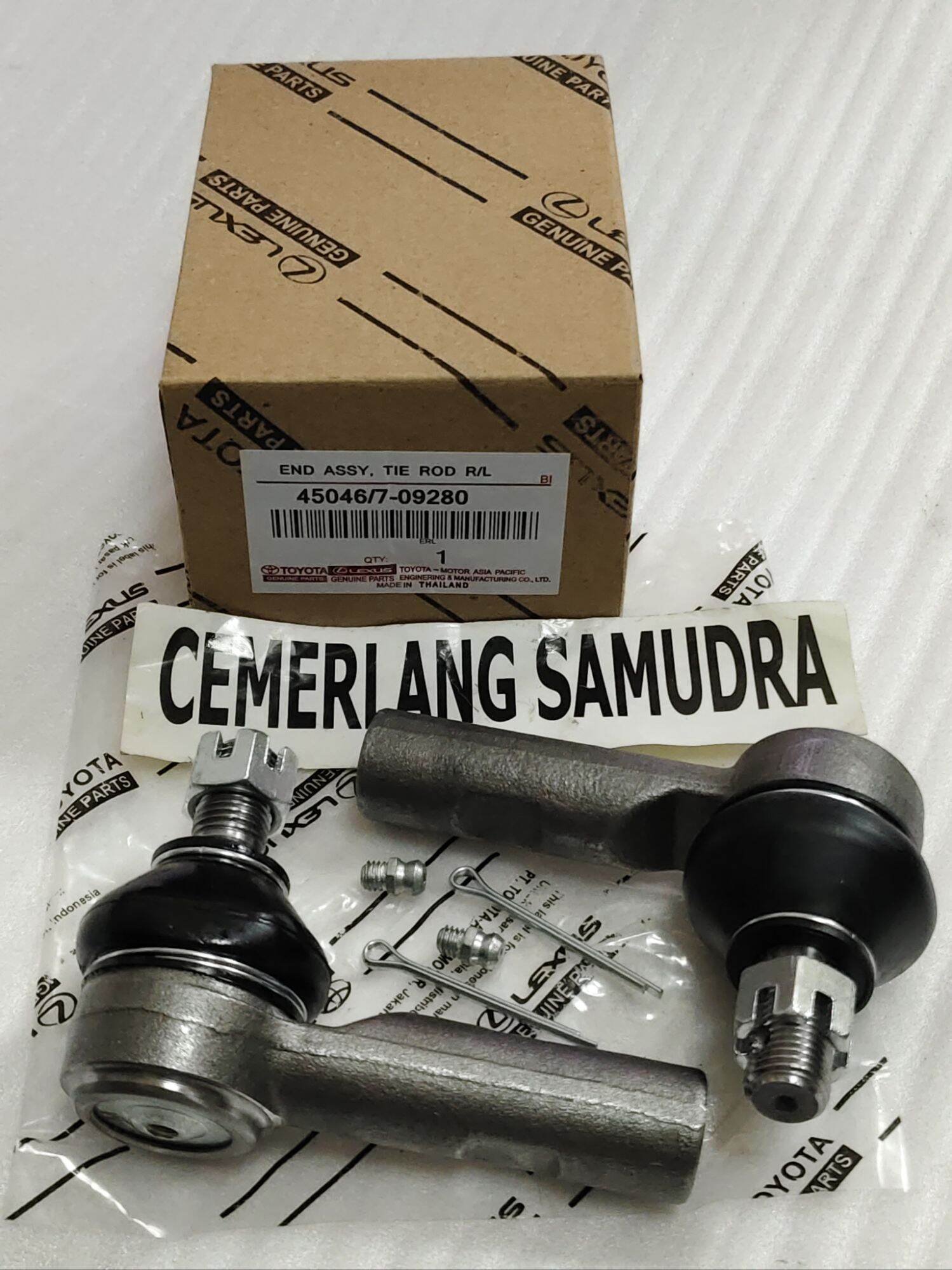 TIE ROD END HILUX REVO INNOVA REBORN 45046-09280 Harga 145,000 rupiah*Gratis Ongkir