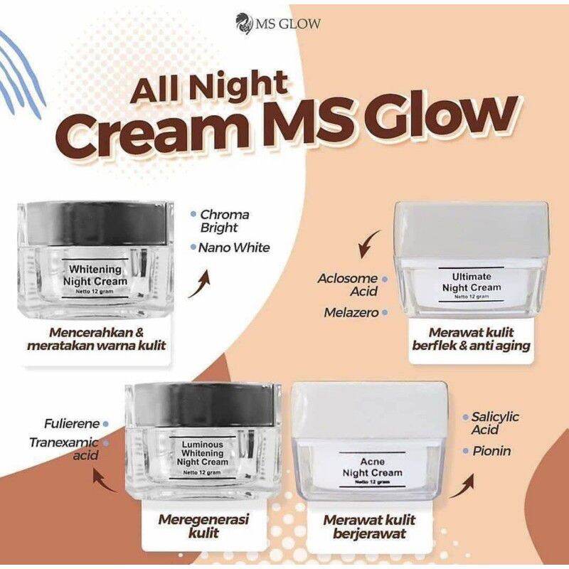 Ms Glow Original Cream Wajah
