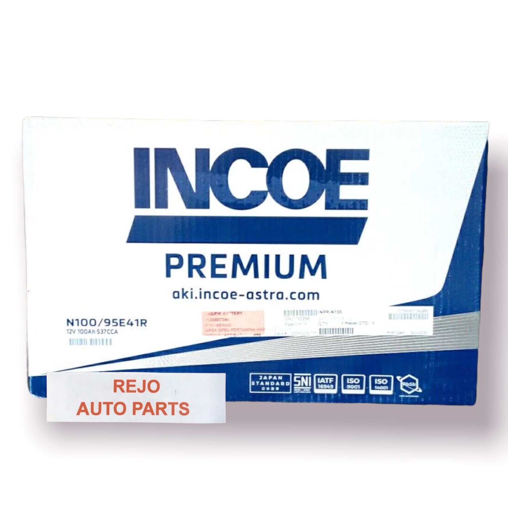 Aki Incoe Premium N-100 | Lazada Indonesia