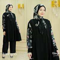 SETELAN WANITA LD 116 CM MOTIF VINTAGE BY TULUS SIGNATURE / ARZEMA SET / ONE SET BAHAN SILK DAN AIRFLOW IMPORT
