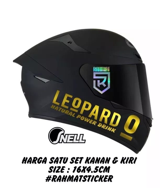 Jual Sticker Helm Full Face Decal 