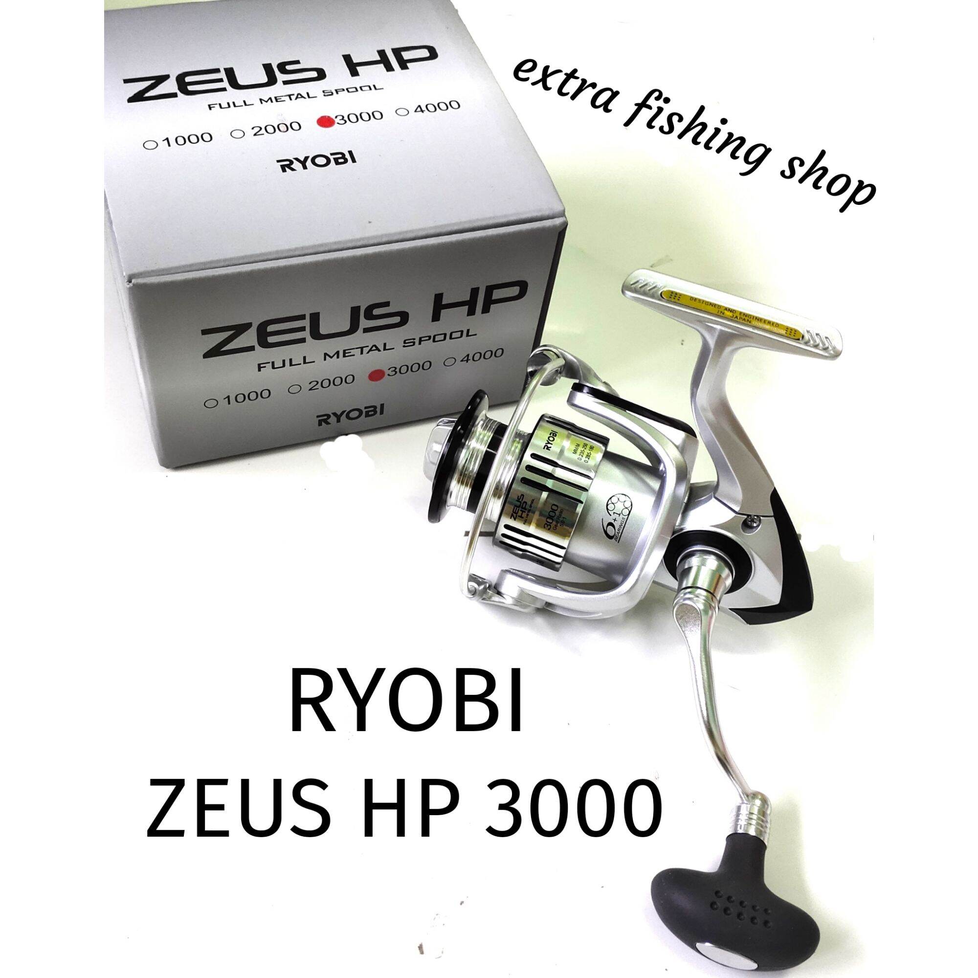 TERLARIS!! RYOBI ZEUS HP 3000 POWER HANDLE, Reel Spinning READY STOCK  LANGSUNG ORDER