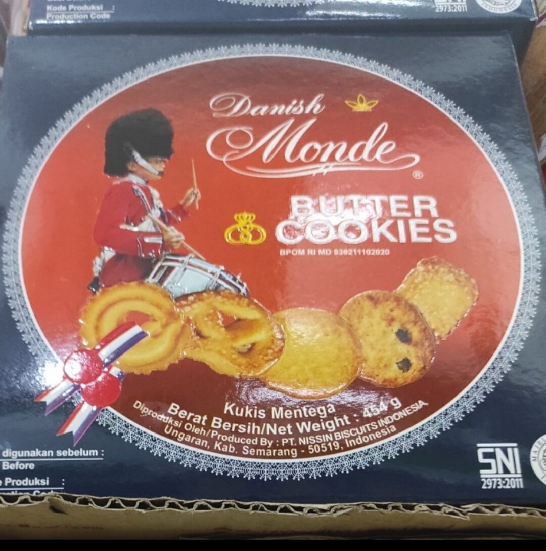 Danish Monde Butter Cookies Kaleng 454 gr Lazada Indonesia
