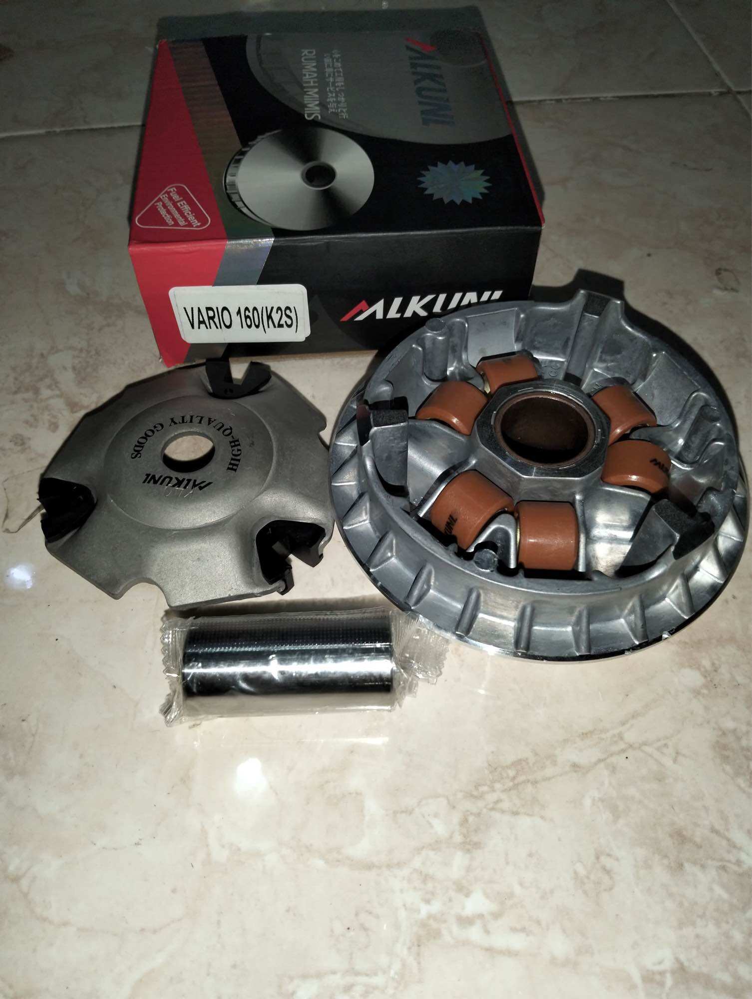RUMAH DUDUKAN ROLLER ASSY / SET VARIO 160 MLKUNL Harga 130,000 rupiah*Gratis Ongkir