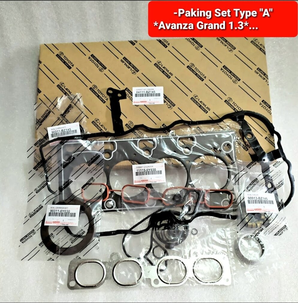 Packing Paking Set Gasket Full Set Grand New Avanza Xenia Cc Cc